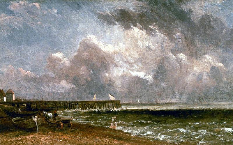 John Constable Yarmouth Pier oil painting image